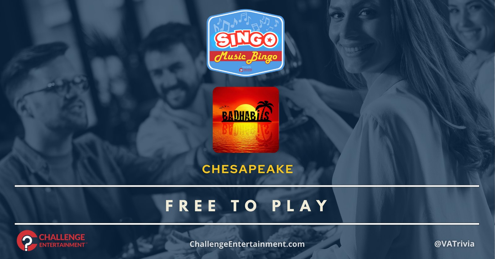 Weekly SINGO Music Bingo
